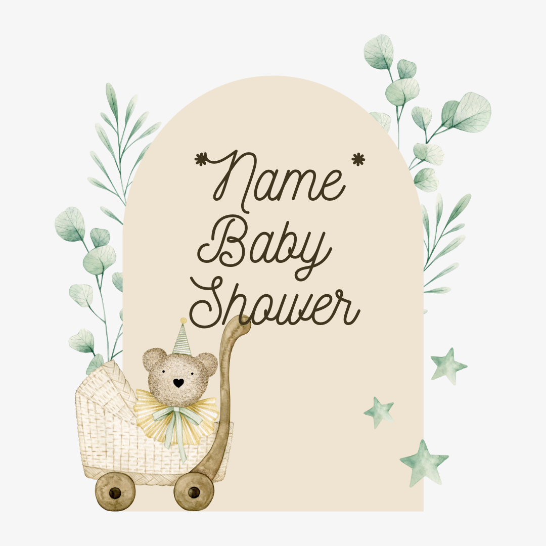 Pram Baby Shower